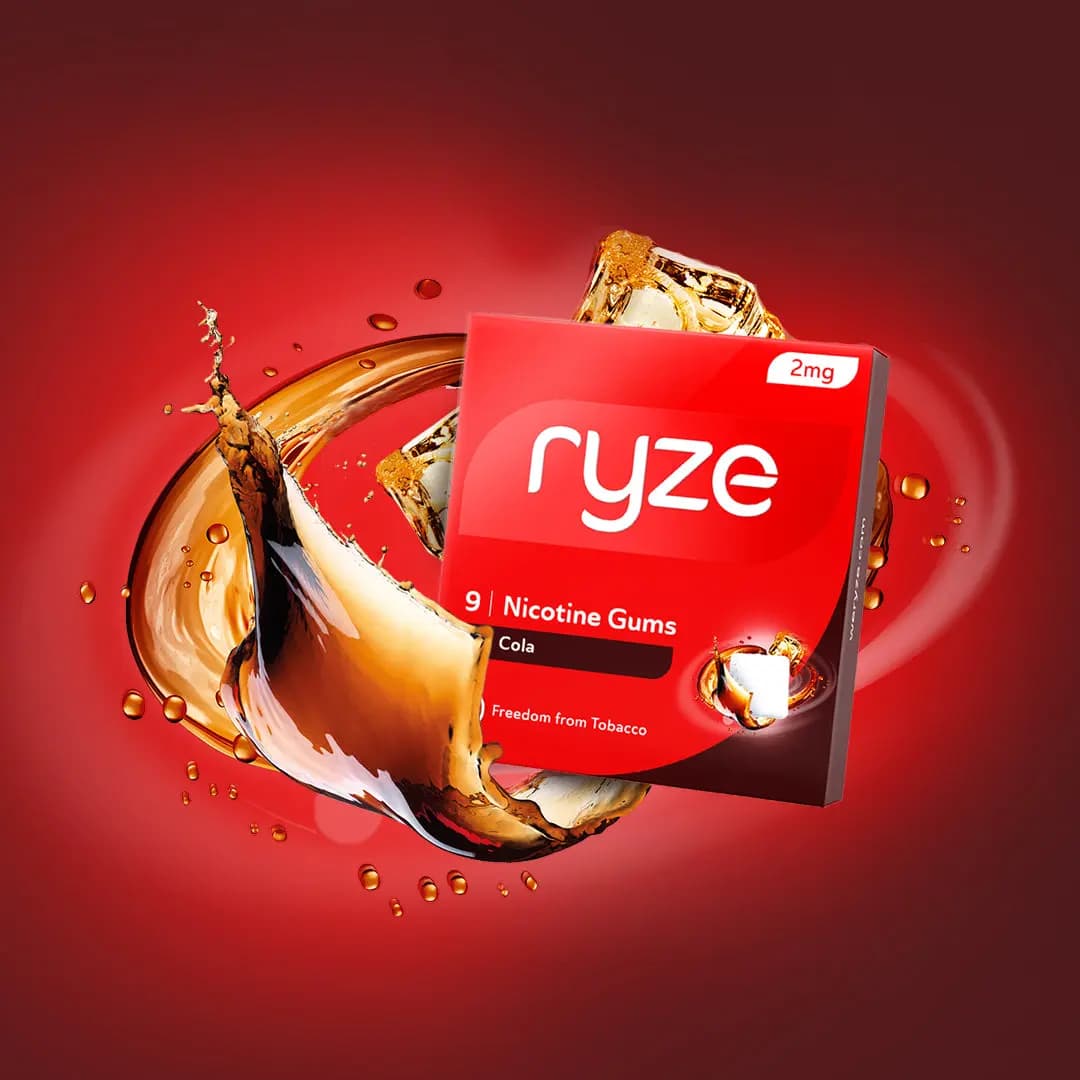 RYZE Gums Cola Flavor - 2mg - Preview