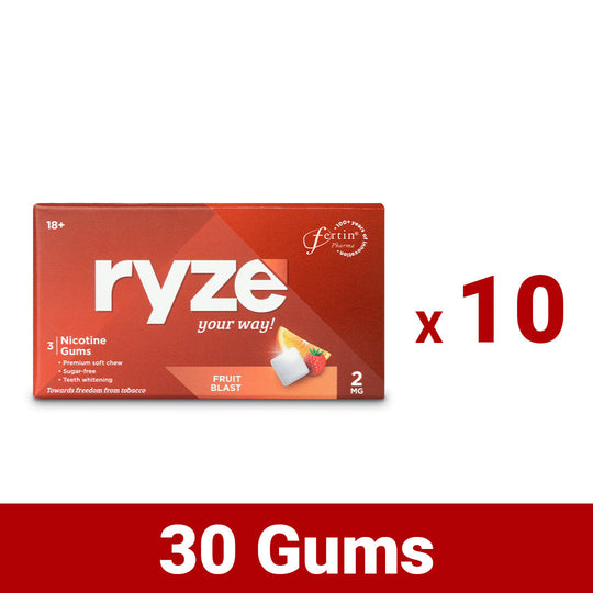 RYZE Gums Fruit Blast Flavor - 2mg